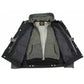 Milwaukee Leather LKM3785 Men's 2 in 1 Classic Black Premium Leather Motorcycle Hoodie Jacket w/ Convertible Vest — image 6