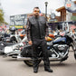 Hot Leathers VSM1052 Men's Black Patriotic Conceal and Carry Leather Vest — image 9