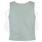 Gray bulletproof leather vest - SKU#14945Gray36 - HighwayLeather