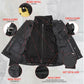 Milwaukee Leather Women's Tara Black Leather Motorcycle Rider 2-in-1 Convertible Hoodie Jacket Vest - LKL4712 - image 6