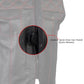 Milwaukee Leather LKM3782 Men's Classic Black Premium Leather Motorcycle Vest with USA Flag Liner — image 5