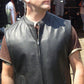 Club Style Zippered Touring Vest - HighwayLeather