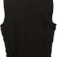 Men's Side Lace Denim Vest w/ Chest Pockets