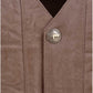 Men's Arizona Brown Motorcycle Vest