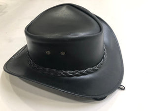 New Australian Cowboy Vintage Wild West Outback Bush Hat Genuine Leather Braided #80121