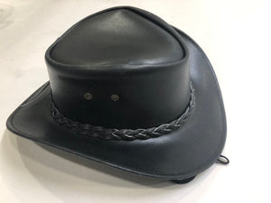 New Australian Cowboy Vintage Wild West Outback Bush Hat Genuine Leather Braided #80121 - HighwayLeather