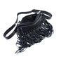 Fringe Rider Combo: Leather Motorcycle Vest + Studded Fringe Bag