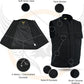 Men's Concealed Snap Denim Club Vest w/ Hidden Zipper