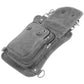 HL80191Gray Thigh Bag made of Leather used as a drop leg bag - HighwayLeather