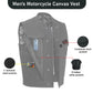 Highland V2 - Men's Motorcycle Canvas Vest Conceal Carry Pockets, FIM692CNVS - HighwayLeather