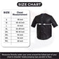 Men's Leather Perforated Half Sleeve Baseball Shirt
