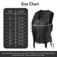 HL14858FRINGE WOMEN SIDE LACE VEST M/O BUFFALO LEATHER BLACK