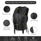 HL14858FRINGE WOMEN SIDE LACE VEST M/O BUFFALO LEATHER BLACK