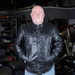 Leather motorcycle lightweight shirt - western biker club soft leather shirt - HighwayLeather