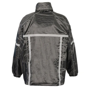 Men's Waterproof Rain Suit w/ Hi Vis Reflective Tape