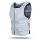 HL11643 Men Bullet Proof style Leather Motorcycle Vest-bikers Club Tactical Vest