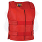 HL14945 Women Bullet Proof style Leather Motorcycle Vest-bikers Club