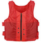Ladies red bulletproof style leather vest - Police vest Shade # 22 - HighwayLeather