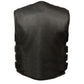Biker Hill BAM3500 Men's 'Swat' Style Motorcycle Leather Vest — image 3