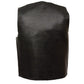 M Boss Motorcycle Apparel BOS13513 Men's Black Leather Classic Style Western Motorcycle Rider Vest — image 3