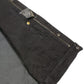 Club Vest CV3004LT Men's Blue Collarless Denim Vest with Concealed Snaps and Hidden Zipper — image 4