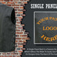 Event Leather EL5360 Men's Black Leather Vest with Denim Style Pockets and Side Lace