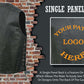 Event Leather EL5391 Men's Black Leather 10 Pocket Side Lace Vest