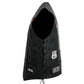 Event Leather ELM3930 Men’s Black Motorcycle Riders Leather Vest w/ 9 Patches and Adjustable Side Laces