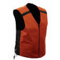 First Manufacturing FIM675CSL Men’s Leather Reversable Motorcycle Vest — image 2