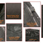Just Leather JSM3511 Men's Black Collarless Dual Snap and Zipper Front Club Vest — image 4