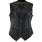 Milwaukee Leather Women's Road Queen Black Braided Buffalo Leather Motorcycle Vest - LKL4713 - image 13