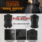 Milwaukee Leather Women's Road Queen Black Braided Buffalo Leather Motorcycle Vest - LKL4713 - image 5