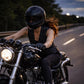 Milwaukee Leather Women's Gemma Black Leather Motorcycle Vest with Side Laces - LKL4716 - image 6