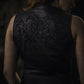 Milwaukee Leather Women's Gemma Black Leather Motorcycle Vest with Side Laces - LKL4716 - image 2