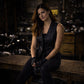 Milwaukee Leather Women's Gemma Black Leather Motorcycle Vest with Side Laces - LKL4716 - image 8