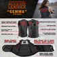 Milwaukee Leather Women's Gemma Black/Red Leather Motorcycle Vest with Side Laces - LKL4718 - image 4