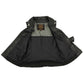 Milwaukee Leather Women's Dita Black Motorcycle Leather Vest w/ Riveted Lapel Collar - LKL4720 - image 12