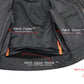 Milwaukee Leather LKM3711 Men's Black Leather Collarless Club Style Motorcycle Rider Vest w/ Dual Front Closure