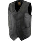 Milwaukee Leather Men's Black Western Style Motorcycle Vest - LKM3775 — image 8