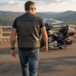 Milwaukee Leather Men's Black Classic Western Style Motorcycle Leather Rider Vest - LKM3778 — image 4