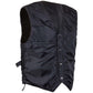 Milwaukee Leather Men's Black Classic Western Style Side Laced Motorcycle Leather Vest - LKM3779 — image 4