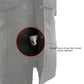 Milwaukee Leather Men's Barrage Flat Black Leather Motorcycle Club Style Vest - LKM3790 — image 2