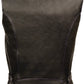 Milwaukee Leather ML1293 Women's Black and Purple ‘Wing Studded’ Leather Vest - image 2