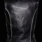 Milwaukee Leather ML1293 Women's Black and Purple ‘Wing Studded’ Leather Vest - image 3
