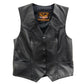 Milwaukee Leather ML1294 Women's Black ‘Ride Like You Stole It’ Embroidered Vest - image 2