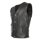 Milwaukee Leather ML1378 Men's 'Buffalo Nickel' Black Motorcycle Vest — image 6