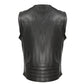 Milwaukee Leather ML1378 Men's 'Buffalo Nickel' Black Motorcycle Vest — image 2