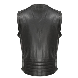 Milwaukee Leather ML1378 Men's 'Buffalo Nickel' Black Motorcycle Vest — image 2