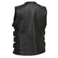 Milwaukee Leather MLL4501 Women's Tactical Swat Style Rider Leather Vest w/ Single Panel Back for Club Patches - image 13