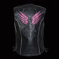 Women's leather vest, image 4